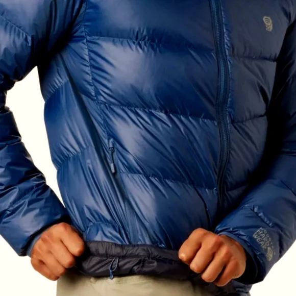 Mountain Hardwear Down Mt. Eyak  Lightweight Jacket Hiking Coat  M  L - Picture 2 of 13